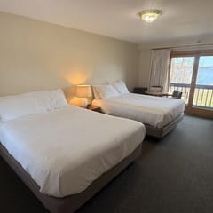 Juniper Motel-Double Queen-Pet Friendly- Ground Floor-Room 19