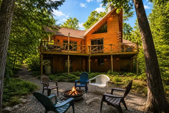 Hartford's Point Lodge Spacious Log Cabin *Perfect for families* - Image 1