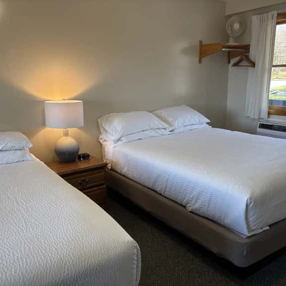 Juniper Motel-Double Queen-Pet Friendly-Ground Floor-Room 24 - Image 1