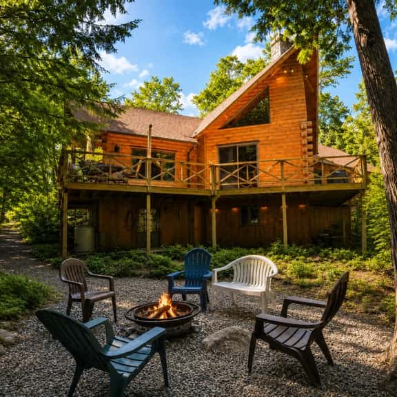 Hartford's Point Lodge Spacious Log Cabin *Perfect for families* - Image 1